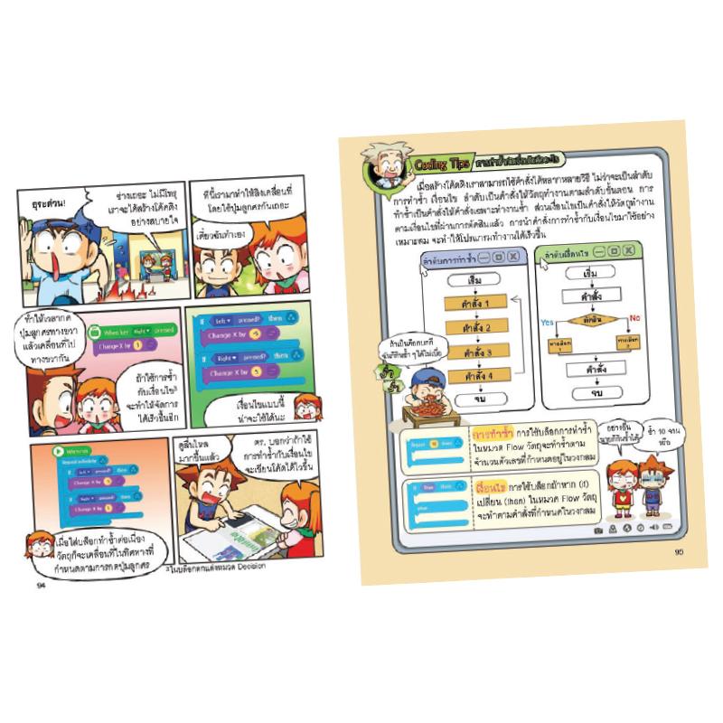 NANMEEBOOKS หนังสือ ครอบครัวตึ๋งหนืดตะลุยวิทย์ ตอน Coding เกมทะลุจอ : การ์ตูน การ์ตูนความรู้ ตึ๋งหนืด