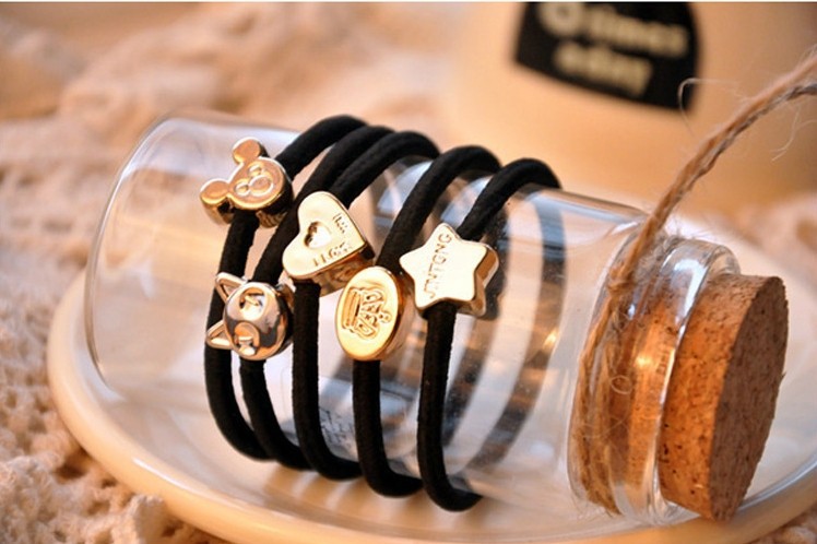 MUISUNGSHOP (20 ชิ้น) แถม 2 ชิ้น หนังยางเด็ก สำหรับเด็ก ลายการ์ตูน ยางมัดผม ยางรัดผม หนังยางเส้นเล็ก