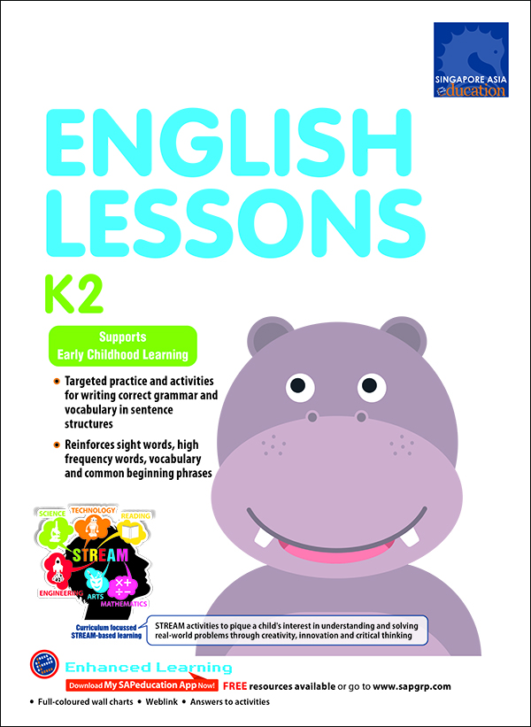 แบบฝึกหัดภาษาอังกฤษระดับอนุบาล English Lessons Nursery K2