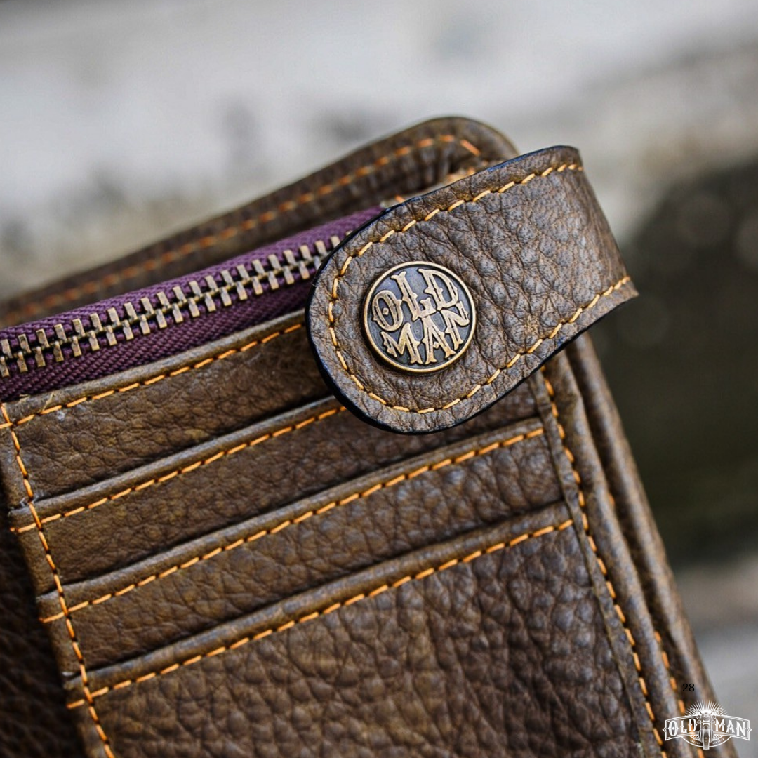 Ledger wallet หนังวัวล้วน