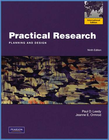 Practical Research: Planning and Design ISBN 9780131365667