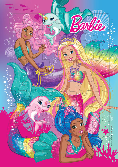 จิ๊กซอว์ Barbie Fantasy โลกใต้ท้องทะเล 54 ชิ้น