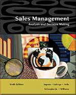 Sales Management : Analysis and Decision Making ISBN 9780324321050