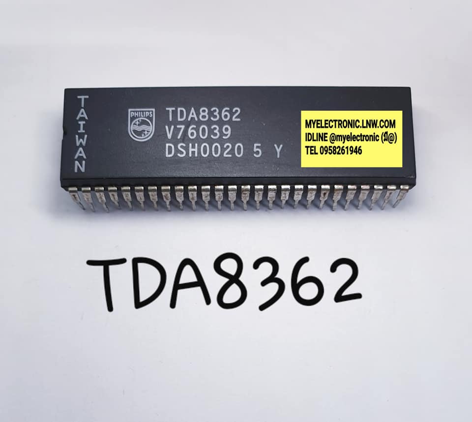 TDA8362ยี่ห้อPHILIPSตัวถังDIP52ขาถึ่ราคาตัวละ