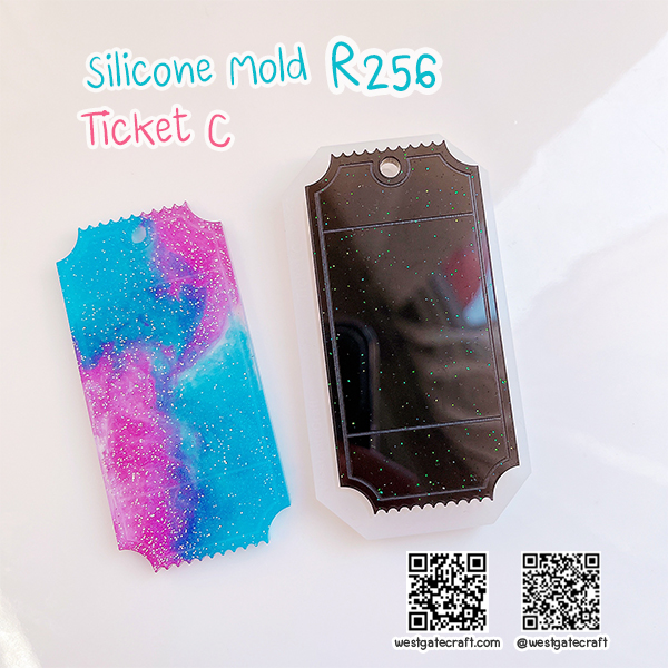 แม่พิมพ์ซิลิโคน R256 Ticket C