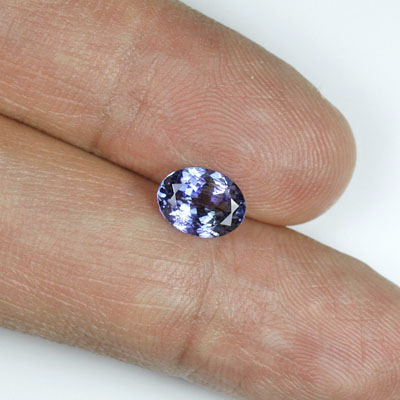 **ขายแล้ว** เเทนซาไนท์ (Tanzanite) 1.40 กะรัต ไฟดี รูปร่างดี