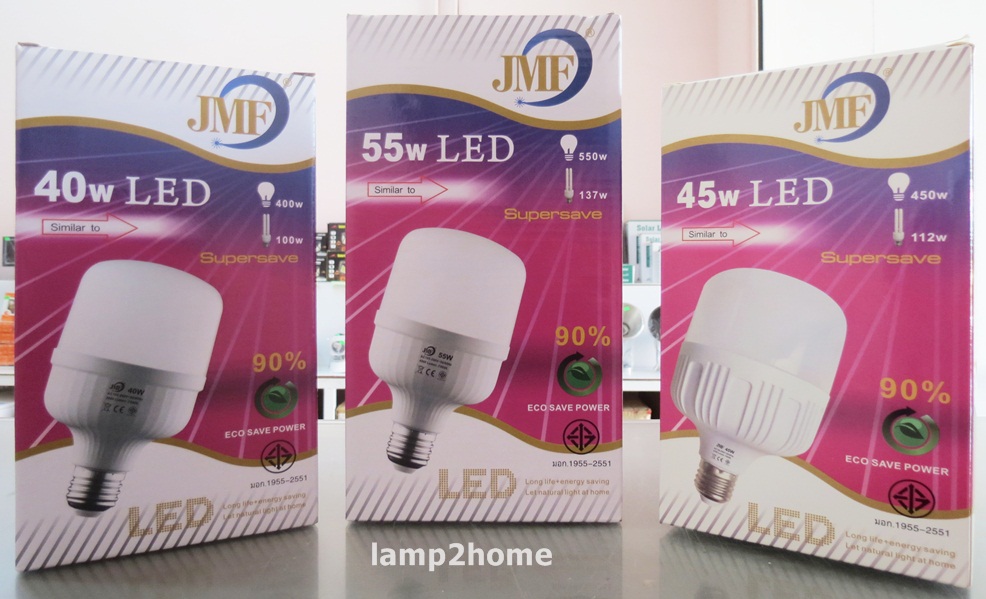 หลอด LED ทรงกระบอก (หลอดตลาดนัด)