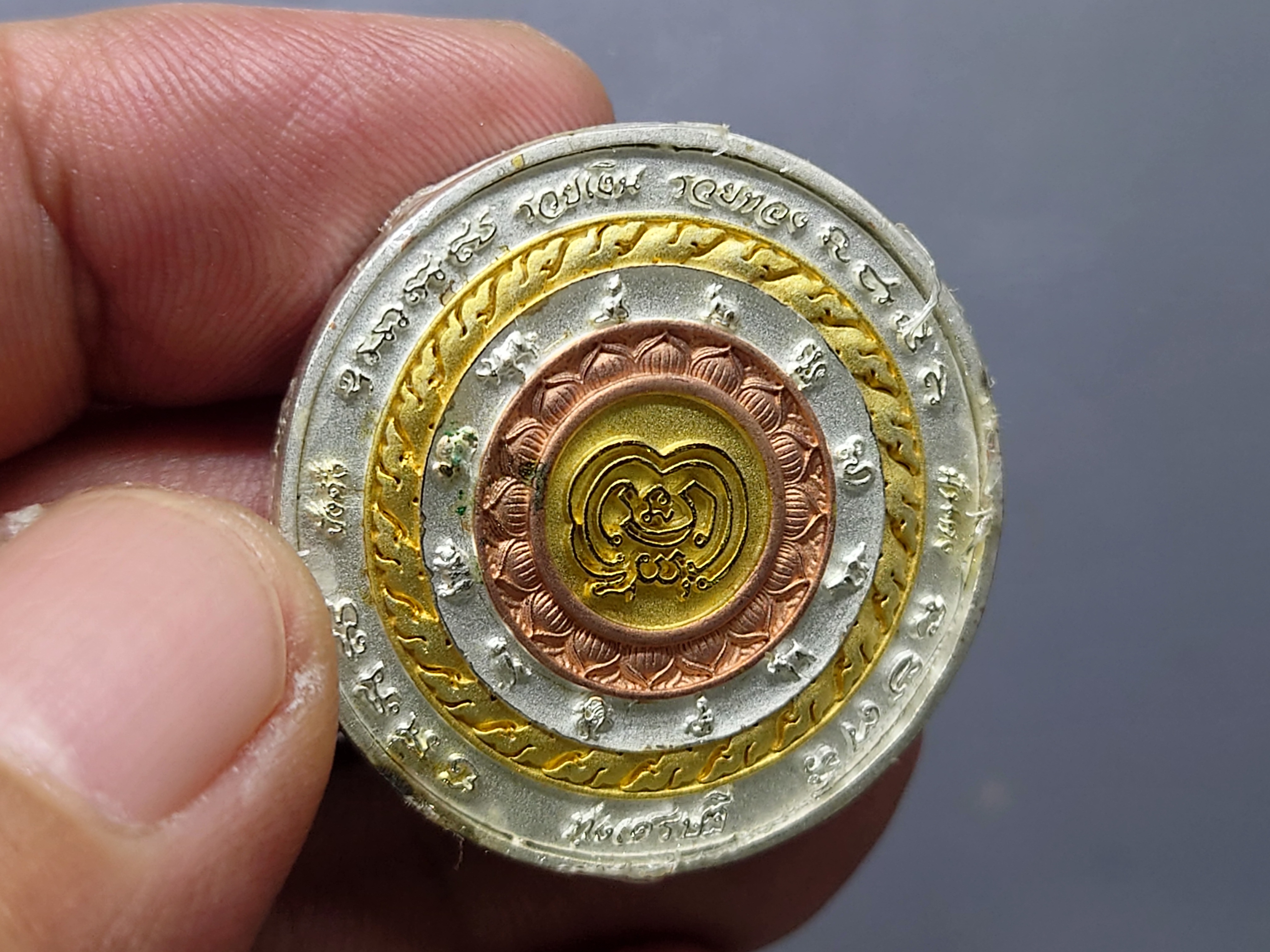 จตุคาม รามเทพ รุ่นทุ่งเศรษฐี เนื้อเงินลงยา พิธีพุทธาภิเษก 5 วาระ วัดมหาธาตุวรมหาวิหาร นครศรีธรรมราช ปี2550 พร้อมกล่องเดิม