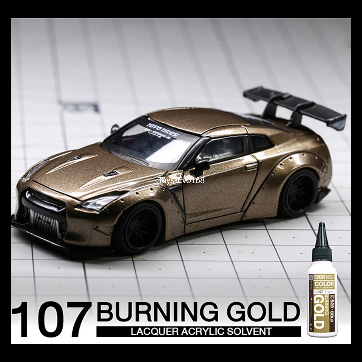 No. 107 Burning Gold