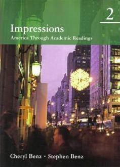 Impressions 2 : America Through Academic Readings ISBN 9781424017386
