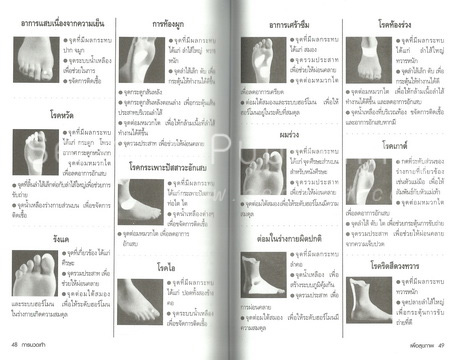 การนวดเท้า เพื่อสุขภาพและรักษาโรค