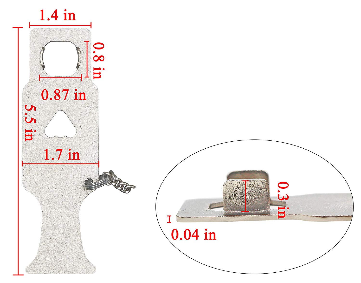 MUISUNGSHOP PORTALBLE Door Lock ที่ล๊อกประตูแบบพกพา ถูกที่สุด ส่งไทย