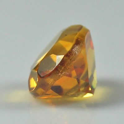 **ขายแล้ว**ซิทริน (Citrine) 0.76 กะรัต รูปไข่ ไฟดี