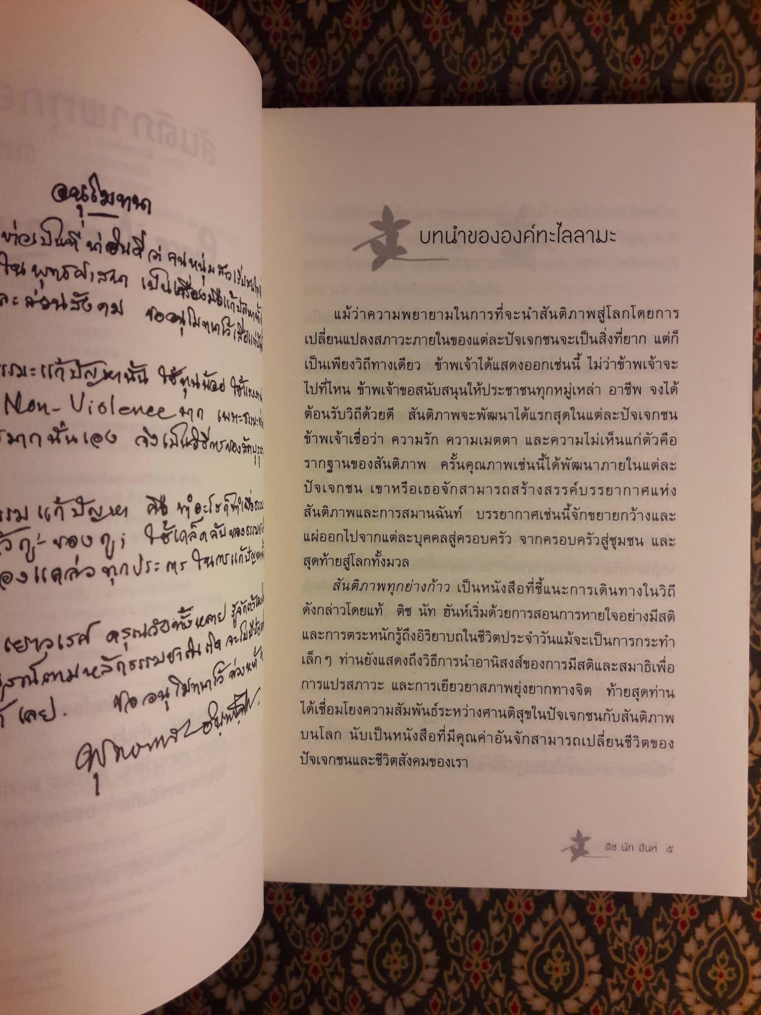 สันติภาพทุกย่างก้าว