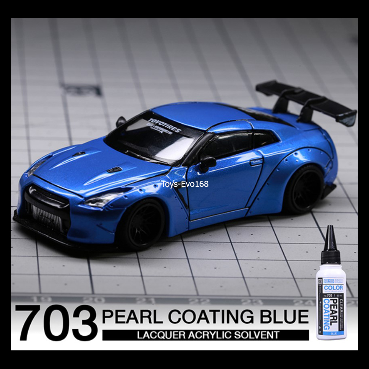 No. PL703 Pearl Coating Blue