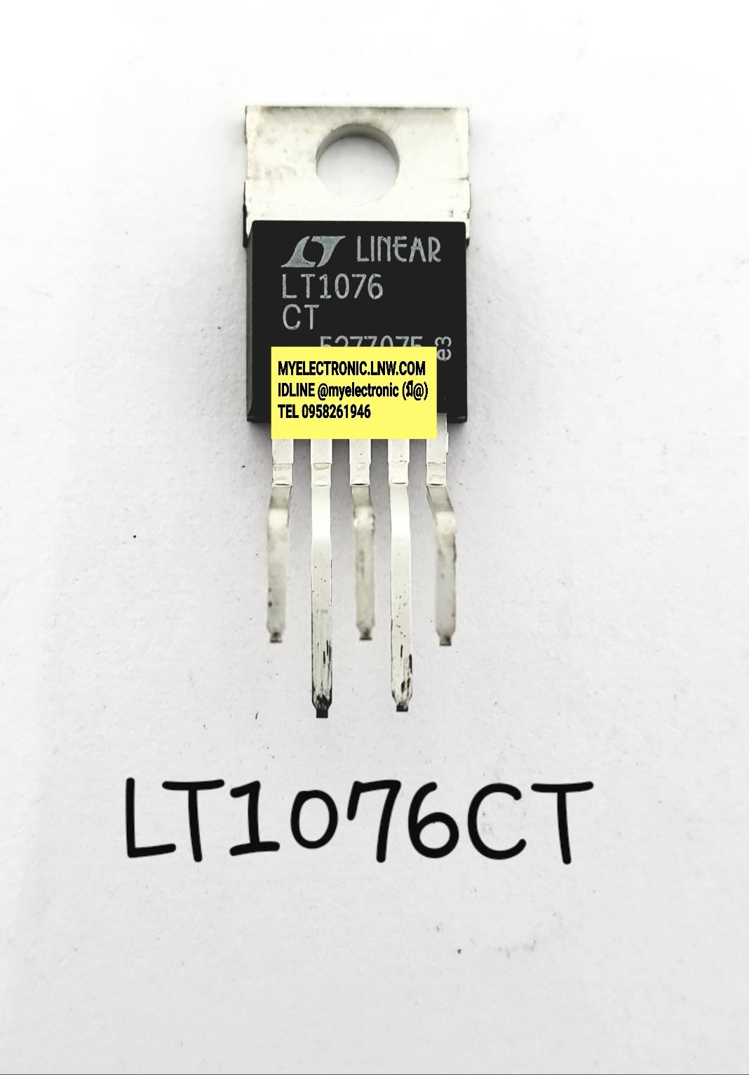 LT1076CTยี่ห้อตัวถังTO220/5ขาราคาตัวละบาท