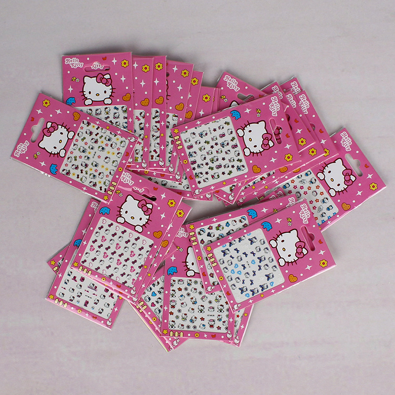 MUISUNGSHOP คละแบบ สติ๊กเกอร์ติดเล็บ ลายการ์ตูน