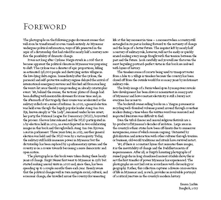 Riverbooks หนังสือประวัติศาสตร์ : Catching the light A Journey across Myanmar