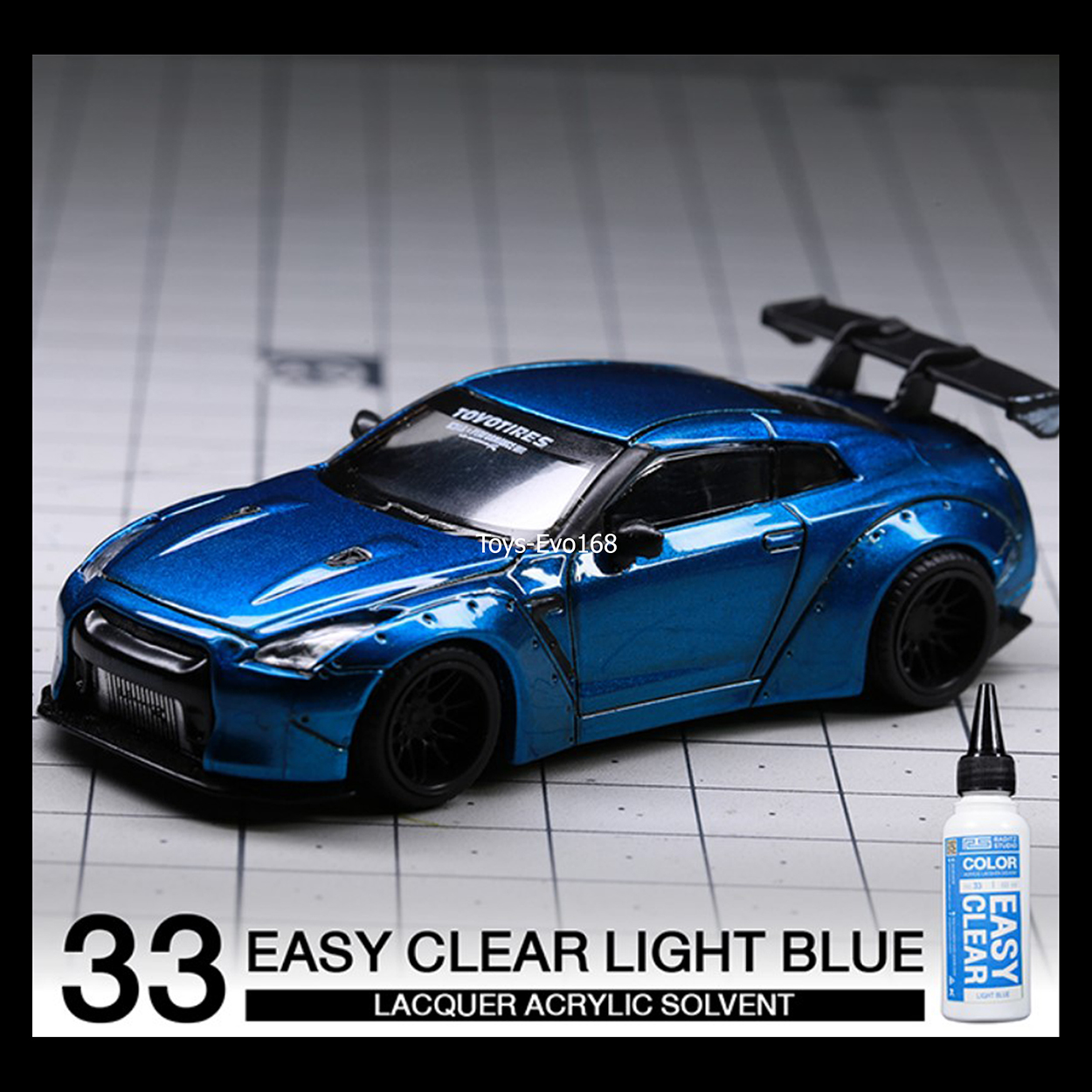 No. NO33 Easy Clear Light Blue