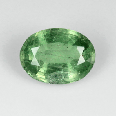 ไคยาไนท์ (Kyanite) 1.00 กะรัต สีเขียว หายาก [ID3021]