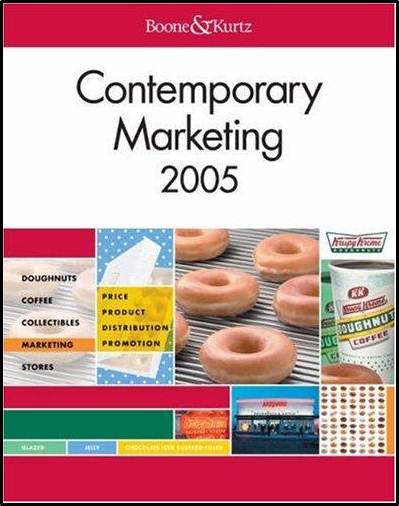 Contemporary Marketing 2005 ISBN 9780324221923