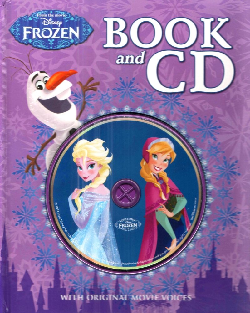 ชื่อหนังสือ DISNEY FROZEN BOOK & CD ประเภท หนังสือภาษาอังกฤษ บงกช bongkoch
