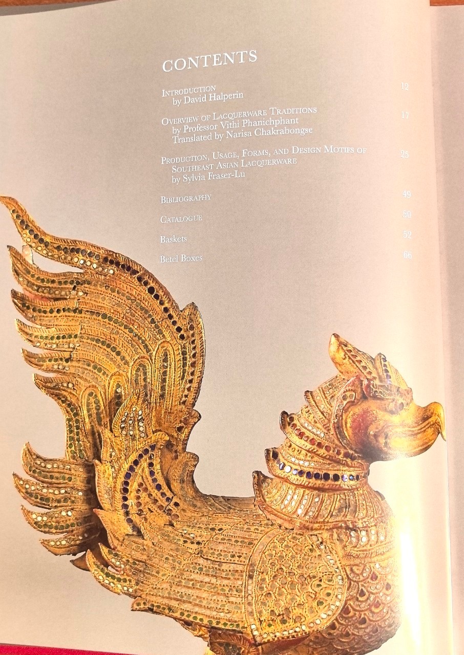 Lacquerware Masterpieces from Southeast Asia The Collection of David Halperin