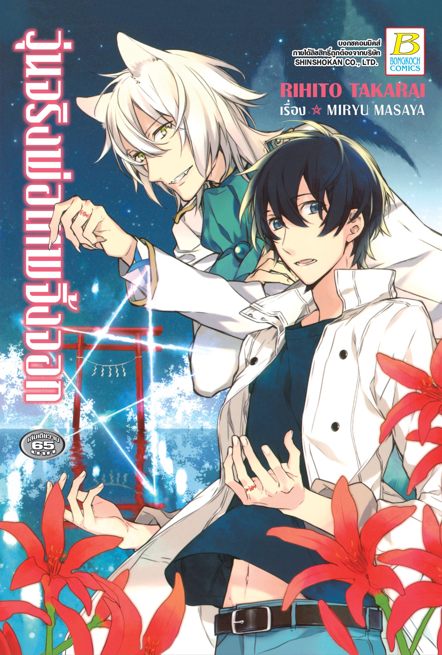 หนังสือการ์ตูนวาย เรื่อง วุ่นจริงพ่อเทพจิ้งจอก (เล่มเดียวจบ)