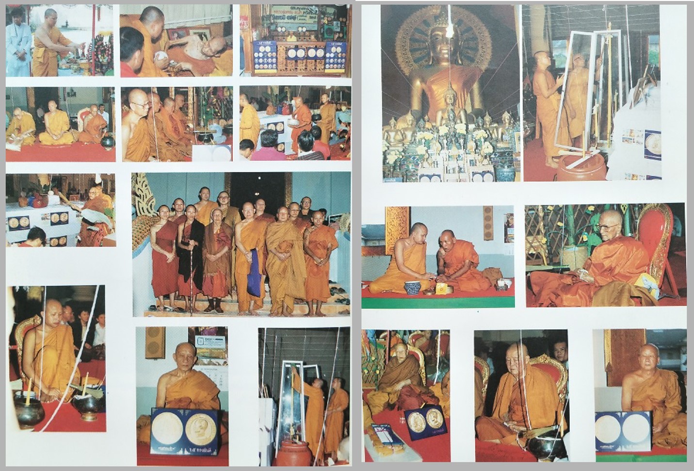 เหรียญรัชกาลที่5 ทรงยินดี เนื้อเงินหน้ากากทองคำแท้ ขนาด 3.2 ซ.ม.ที่ระลึกสร้างโรงพยาบาลพานทอง ปี2535 พร้อมกล่องเดิมๆ นิยม หายาก สร้างตามจอง