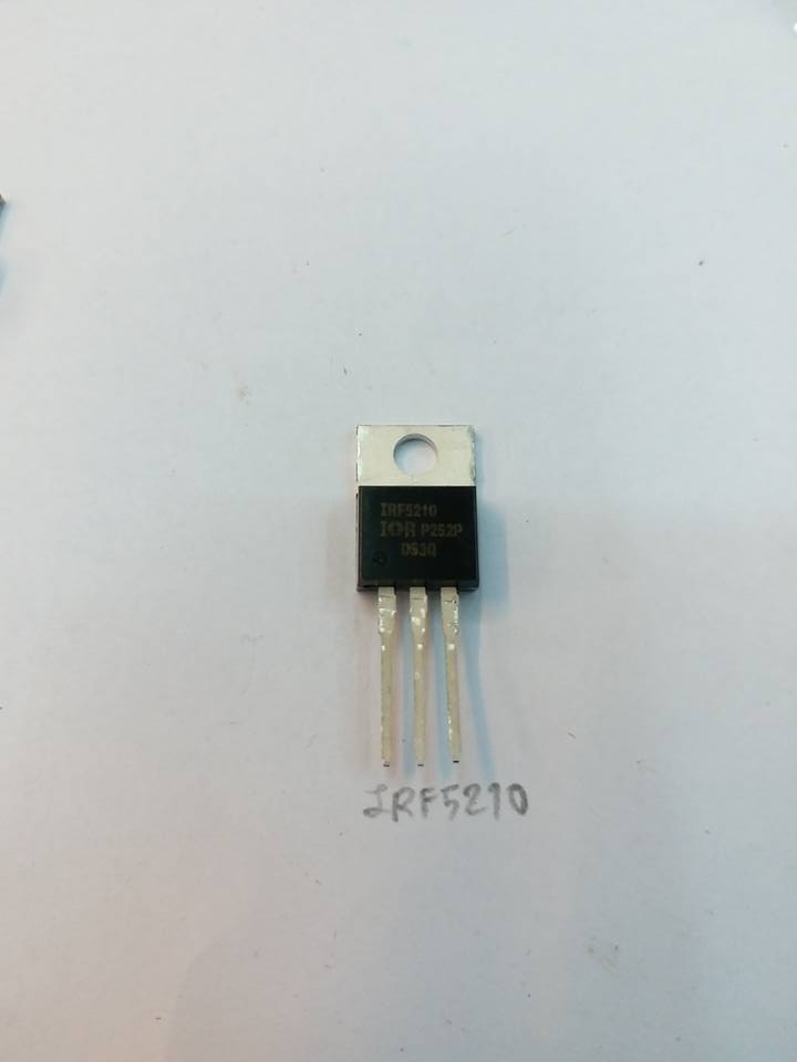 ขาย IRF5210 มอสเฟต mosfet ตัวถังTO-220 ราคา ตัวล่ะ . . . . หน่วย บาท