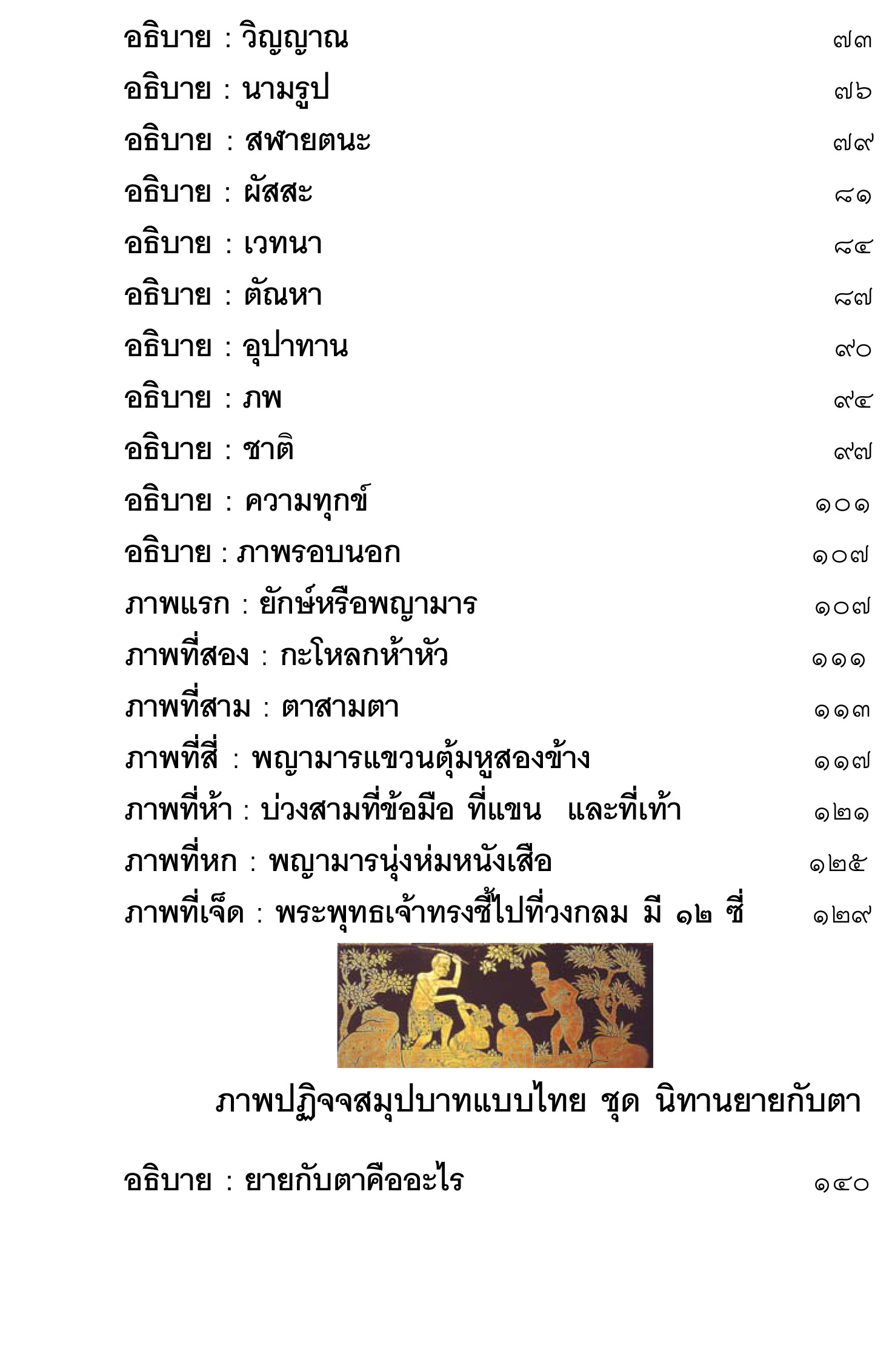 คู่มือศึกษาภาพปฏิจจสมุปบาท