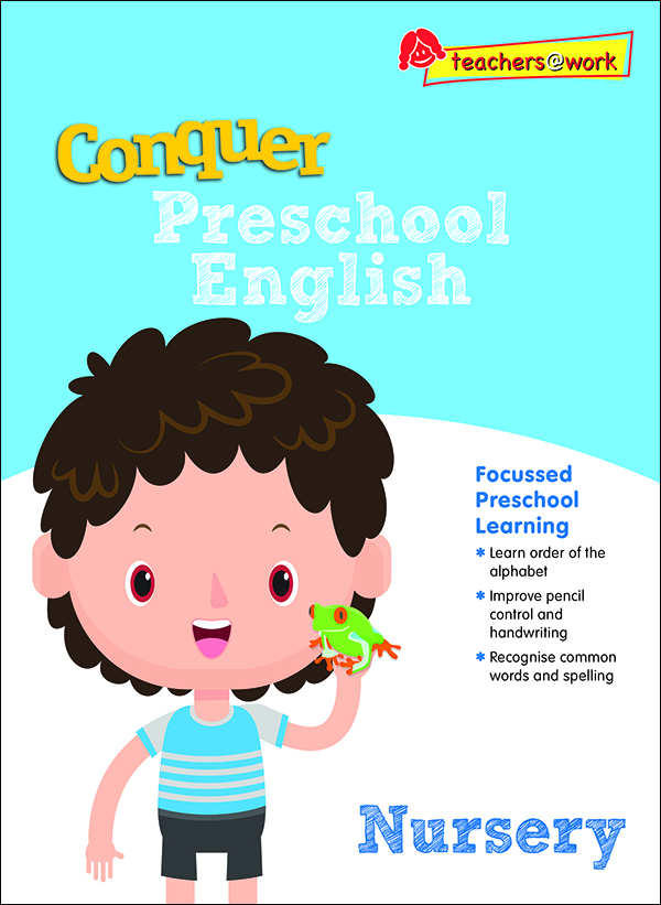 แบบฝึกหัดภาษาอังกฤษระดับอนุบาล Conquer Preschool English Nursery