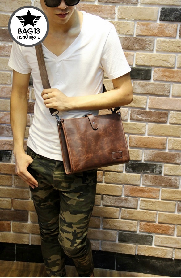 กระเป๋าสะพายข้างผู้ชาย รหัส A006