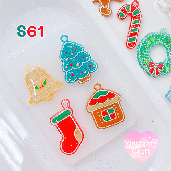 แม่พิมพ์ซิลิโคน S61 Christmas Mold