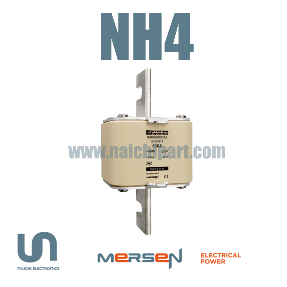NH4 NH4GG50V630-8 NH4GG50V800-8 NH4GG50V1000-8 NH4GG50V1250-8 MERSEN FERRAZ