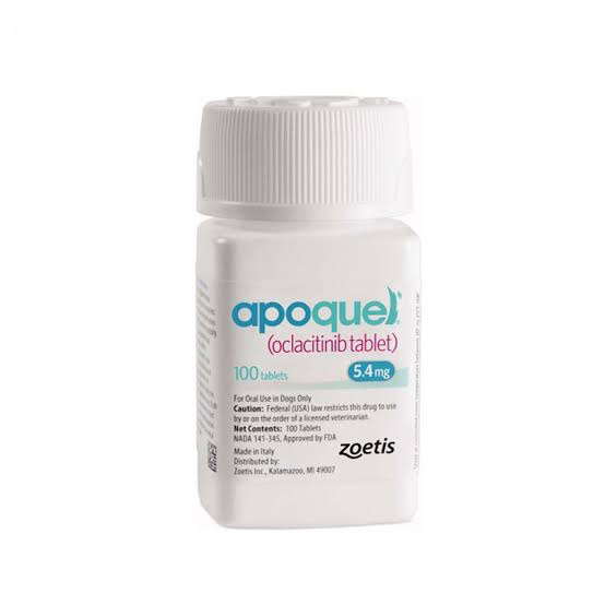 (แบ่งขาย / เม็ด) Apoquel 5.4 mg ภูมิแพ้ผิวหนัง เพื่อบรรเทาอาการคัน