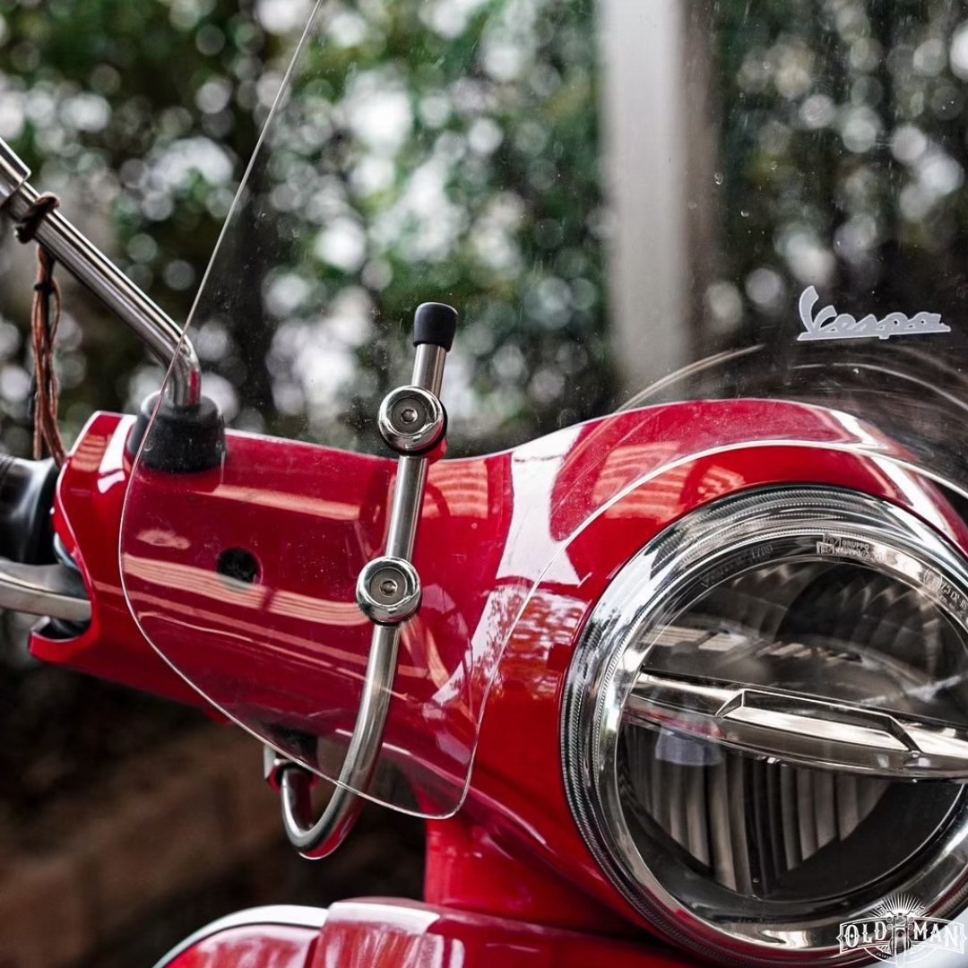 ชิวรถ Vespa ทรงไฟกลม