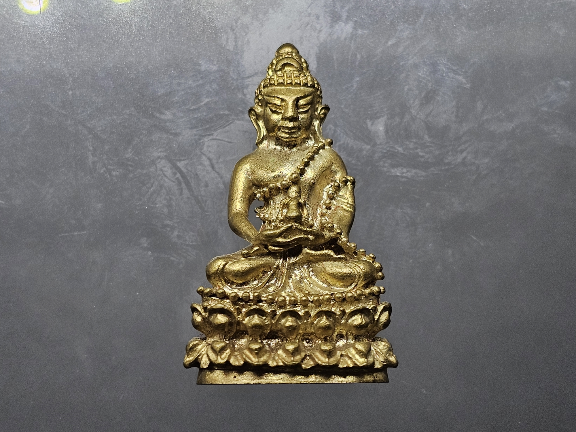 พระกริ่งฉลองพระชนมายุ ญสส 84 พรรษา เนื้อสัมฤทธิ์ วัดบวรนิเวศวิหาร ปี2540 พร้อมกล่องเดิม