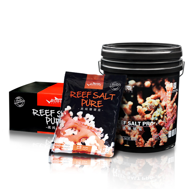 Ruifine reef salt pure กล่อง 20 kg (3 ถุง*6.67 KG.)