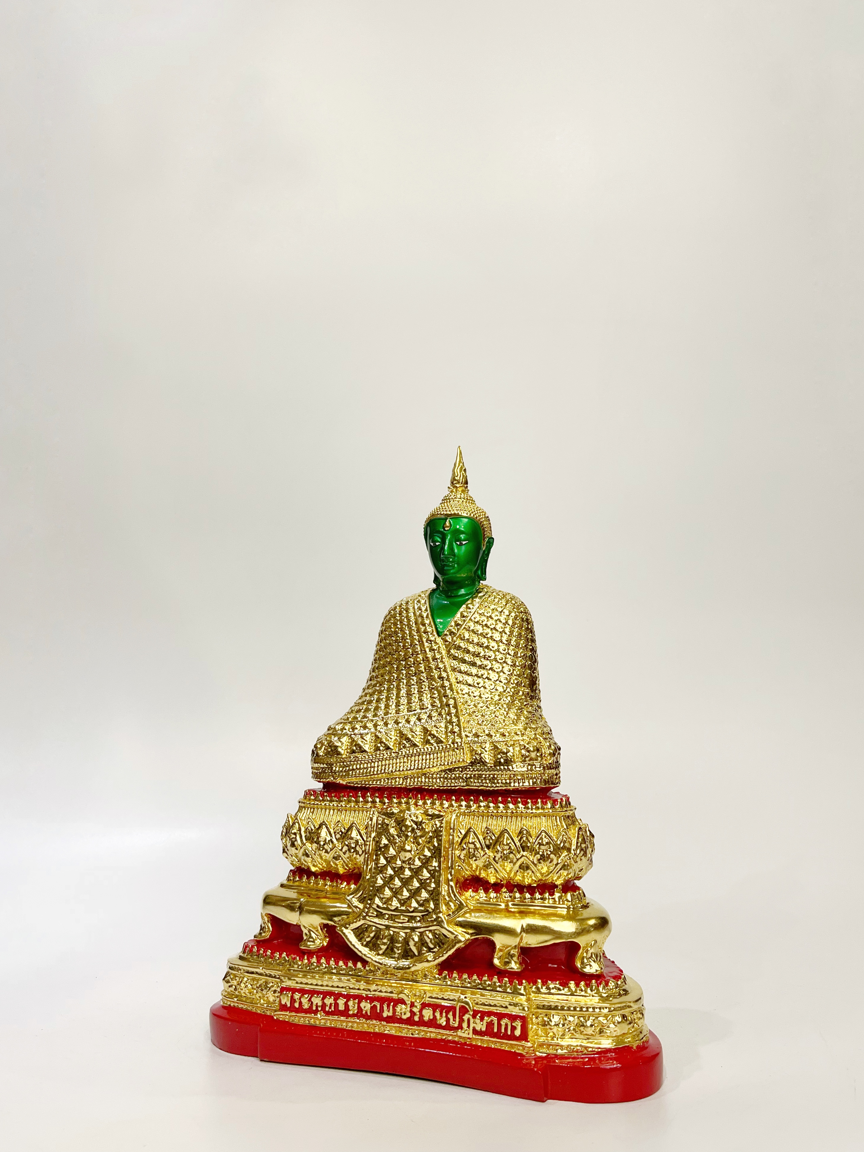 รูปหล่อ พระแก้วมรกต ทรงเครื่องฤดูหนาว หน้าตัก 5 นิ้ว