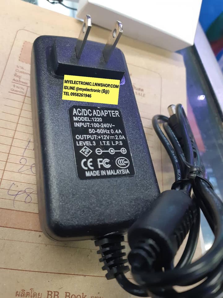 สวิทชิ่งอะแดปเตอร์12VDC2A,DESTOP9VDC1Aไฟเข้า100-240VAC