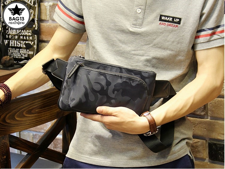 กระเป๋าคาดอกผู้ชาย รหัส B001