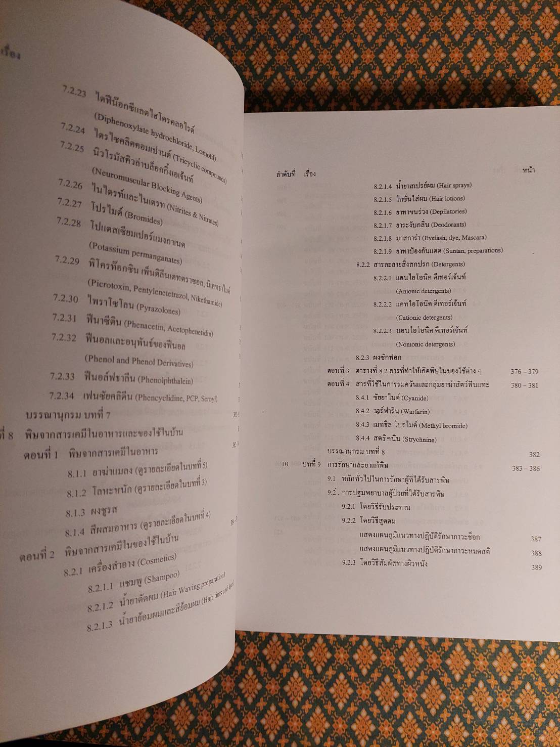 พิษรอบตัว การรักษา และการแก้พิษ