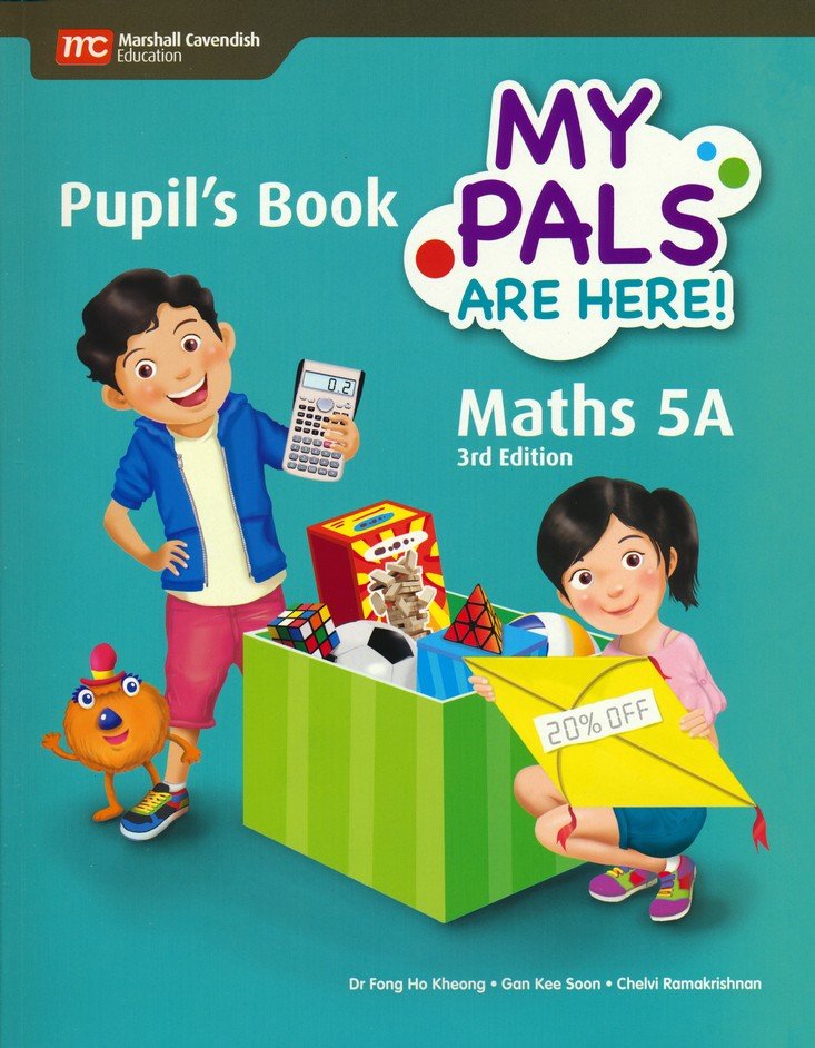 หนังสือเรียนคณิตศาสตร์ ป.5 MPH Maths Pupil's Book 5A (3rd Edition) Primary 5