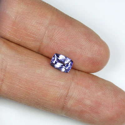 **ขายแล้ว** เเทนซาไนท์ (Tanzanite) 1.07 กะรัต สีน้ำเงิน ไฟดี