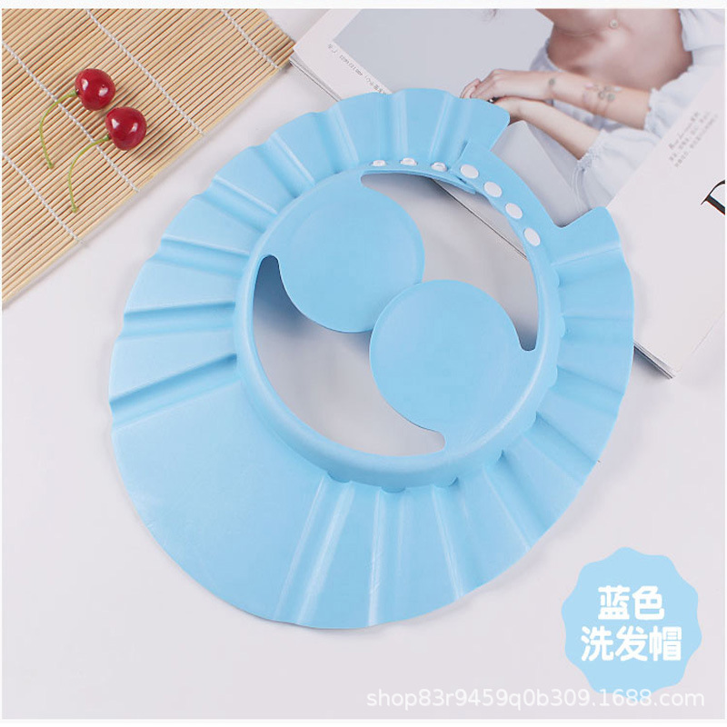 MUISUNGSHOP หมวกอาบน้ำเด็ก หมวกกันแชมพูเข้าตา เพื่อความสนุกของลูกรักในการอาบน้ำ