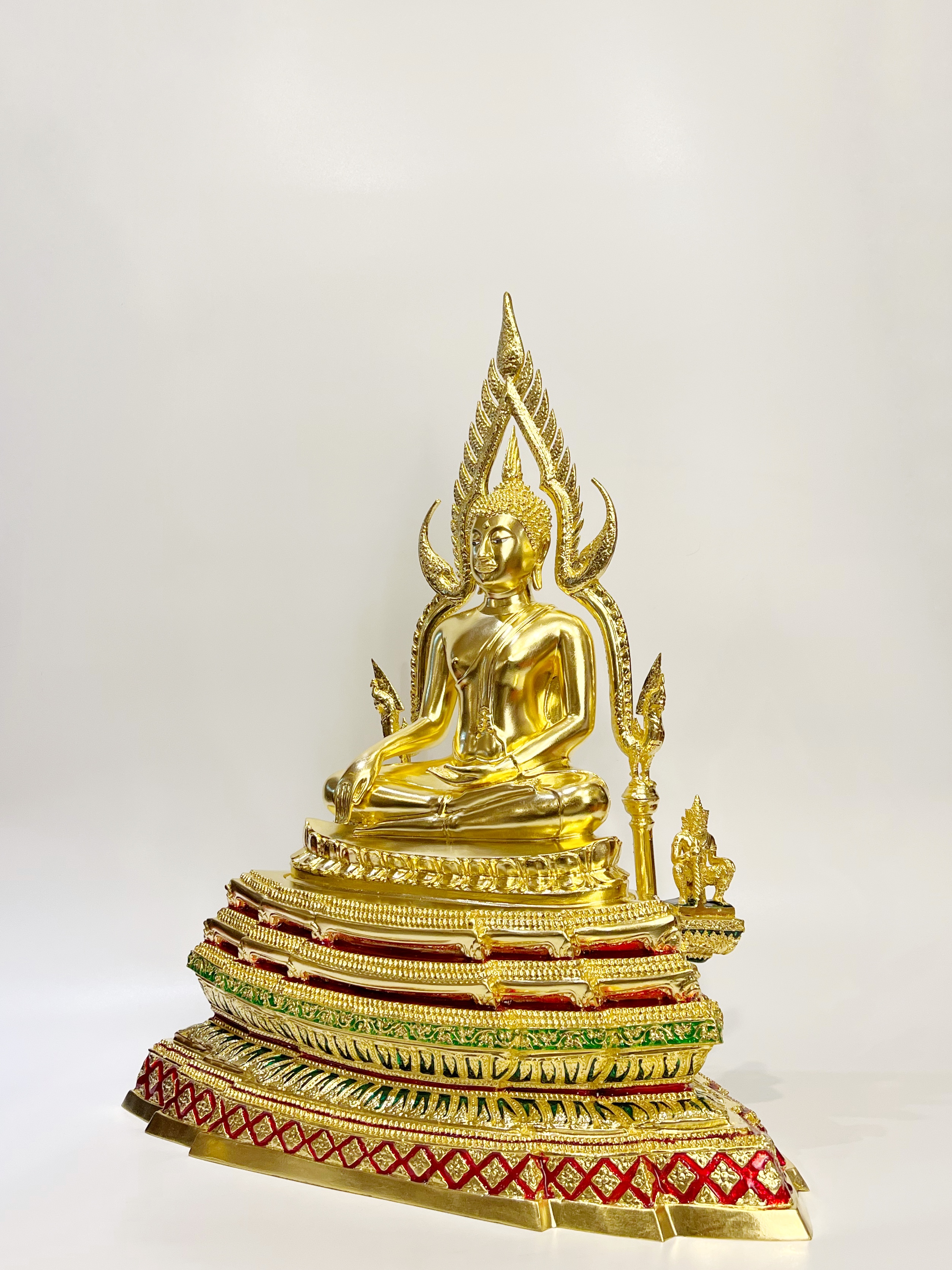 รูปหล่อพระพุทธชินราช ฐานสูง หน้าตัก 9 นิ้ว