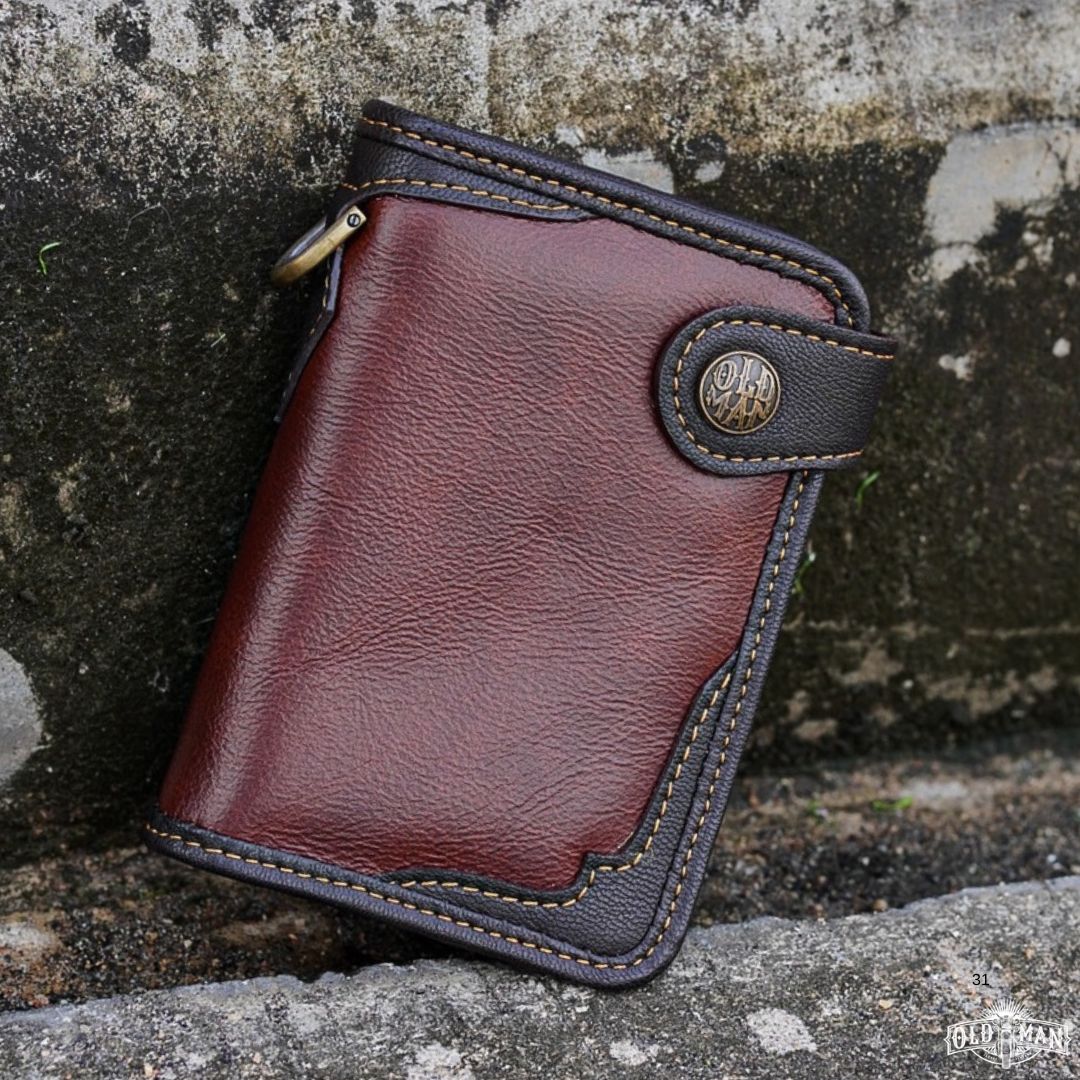 Ledger wallet หนังวัว+หนังแพะ