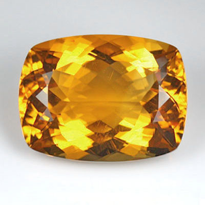 **ขายแล้ว**ซิทริน (Citrine) 12.59 กะรัต สีสวย รูปร่างดี ไฟดี เม็ดโต