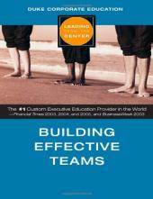 Building Effective Teams (Leading from the Center) ISBN 9780793195237